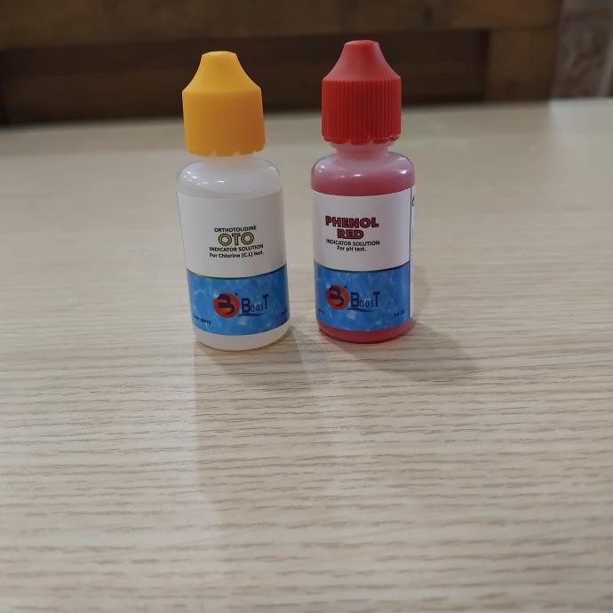 REFILL TEST KIT BOOST CL + PH / PAIR OF SWIMMING POOL TEST KIT REFILL
