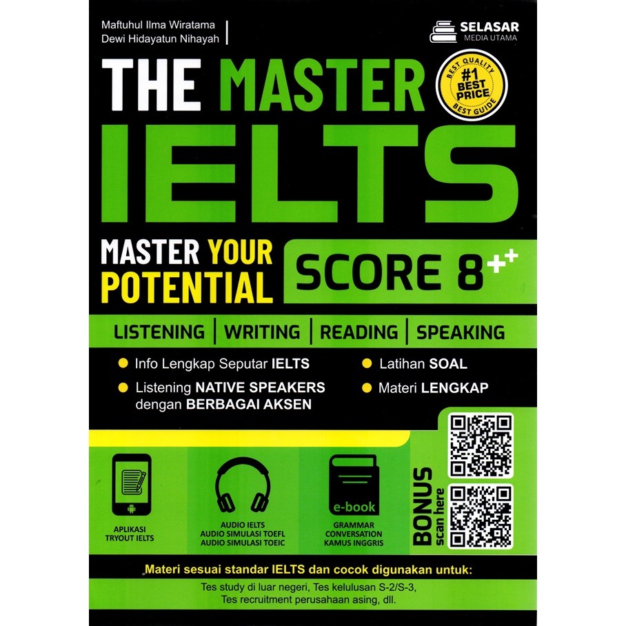 Gramedia Cirebon - THE MASTER IELTS SCORE 8++