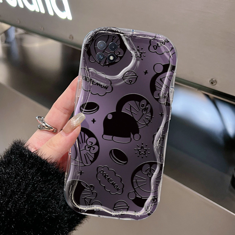 ปลอก Hp Untuk OPPO A73 5G OPPO A72 5G OPPO A53 5G เคส HP เคสป้องกัน Softcase hp Doraemon ซิลิโคน Kes