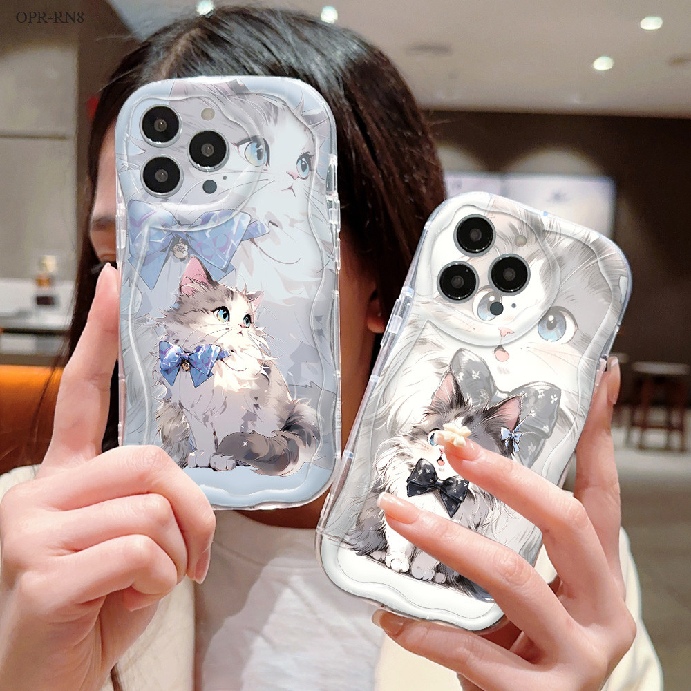 ปลอก Hp Untuk OPPO Reno 13F 11 11F 10 8 8T 7 7Z 8Z 6 5 5F 4F R15 R17 Pro 4G 5G Soft Kesing เคสโทรศัพ