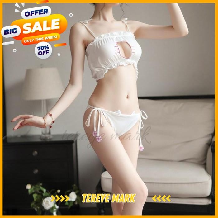SEXY NIGHT CLOTHES SET COSPLAY CAT WOMAN CAT SEMI BODY LINGERE NIGHT SERVICE CLOTHES BEST RECOMMENDE