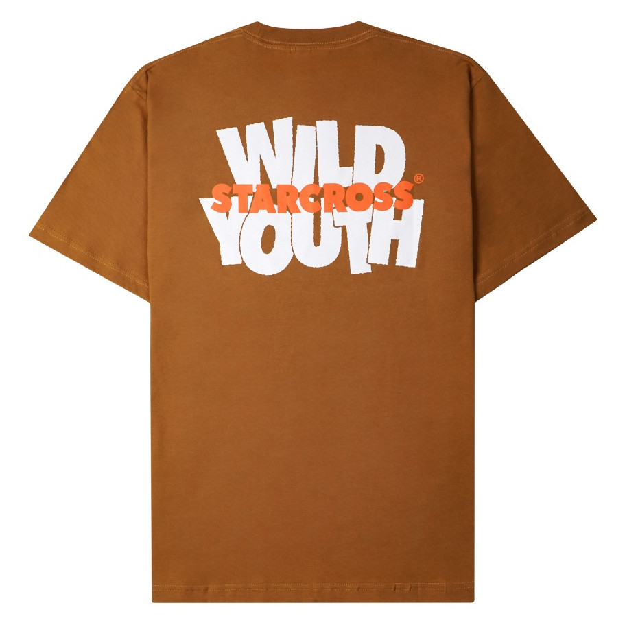 เสื้อยืดผู้ชาย STARCROSS - WILDSAW - Camel