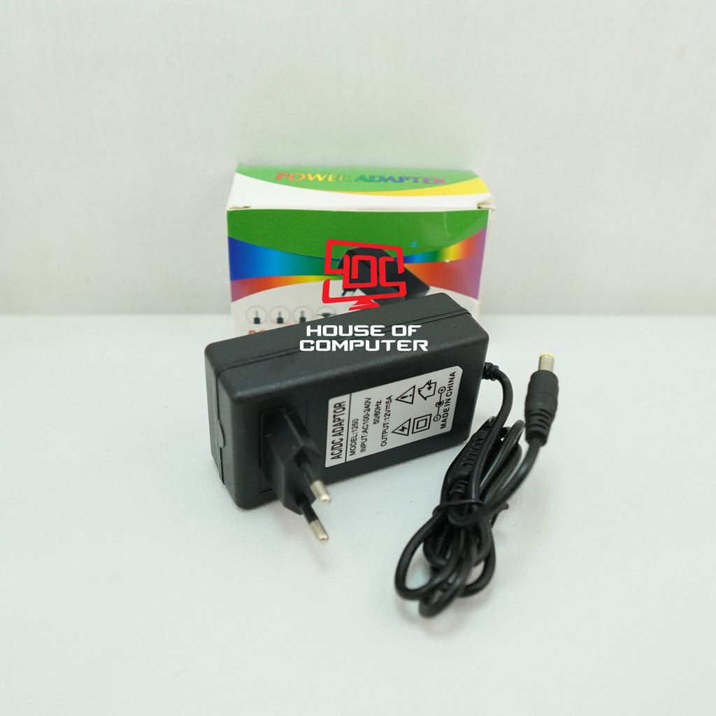 ADAPTER 12V-5A STANDARD 12V 5A