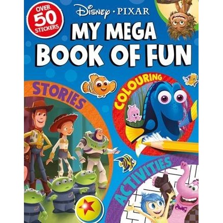 My Mega Book Of Fun Disney: Disney Pixar Mixed: My Mega Book Of Fun