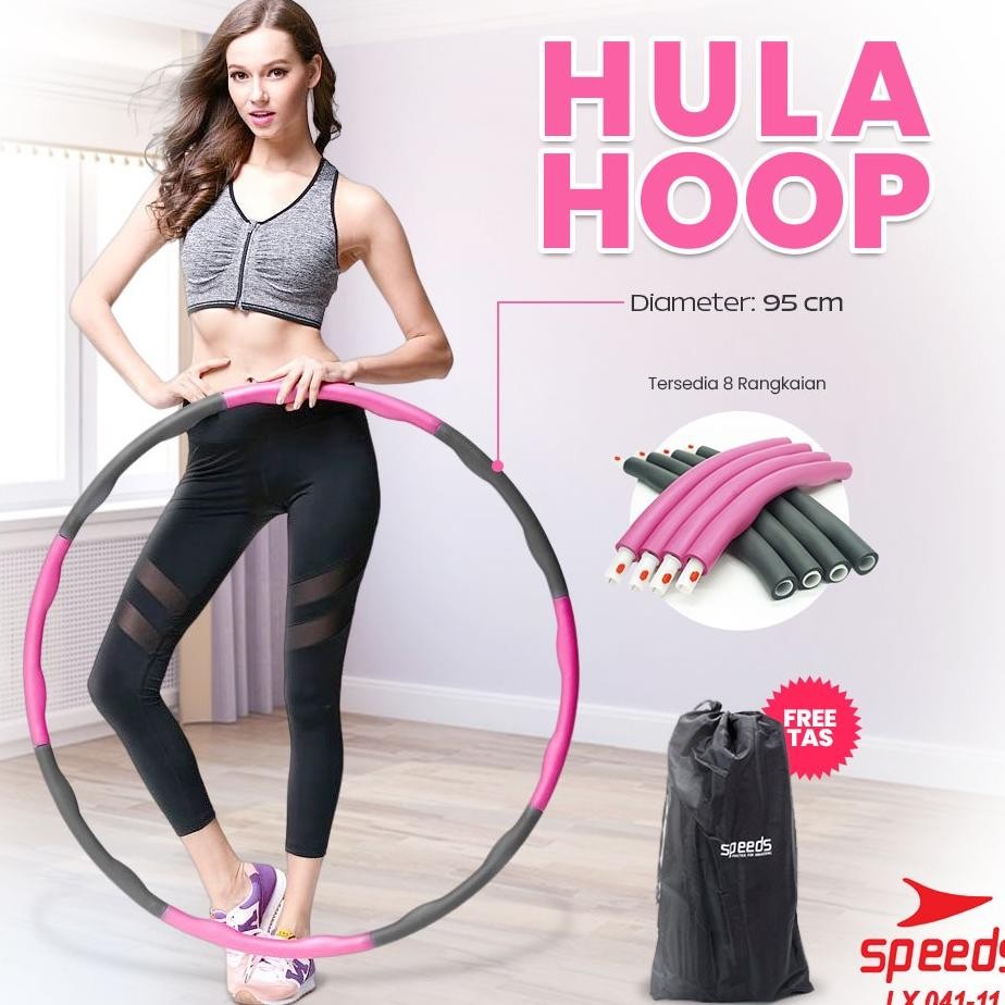 Speeds Hula Hoop Foam Disassembly Hulla Hoop เด็กผู้ใหญ่อุปกรณ์กีฬา Hulla Hoop 041-11