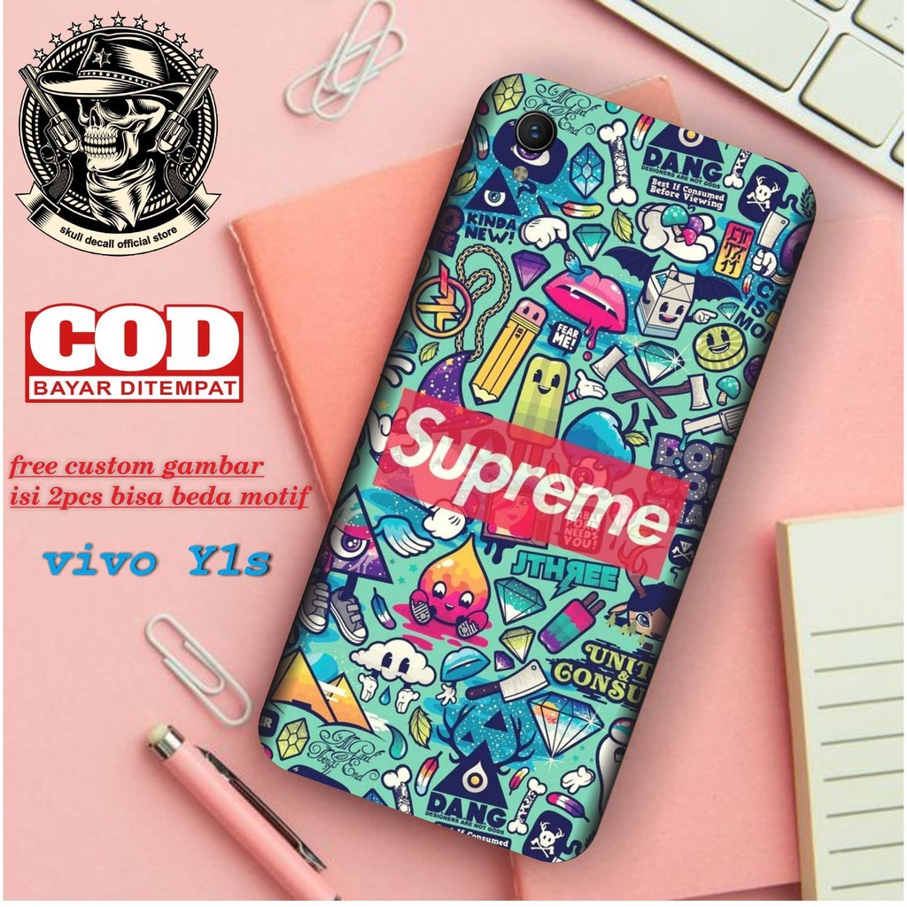 Vivo Y1s Vynyl Wrap Sticker Garskin Case Custom Order