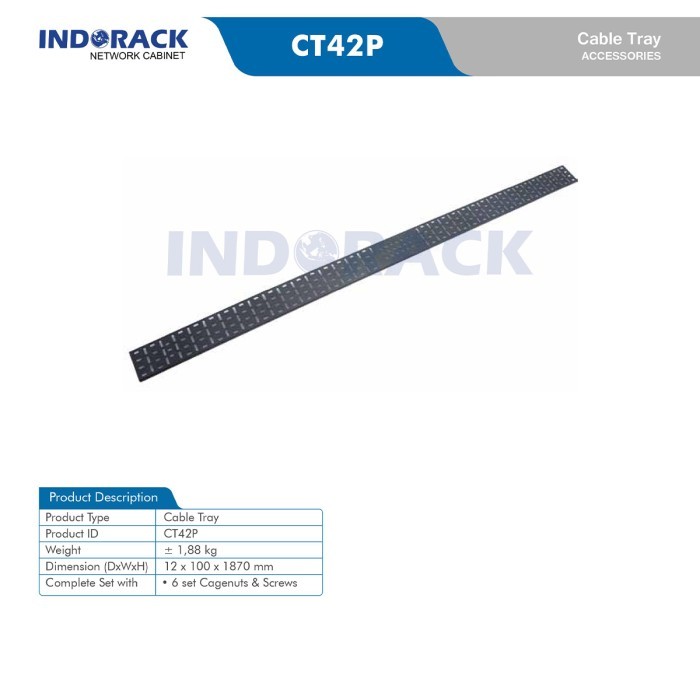 CABLE TRAY CT42 NDOACK 42U ACCESSORIES RACK
