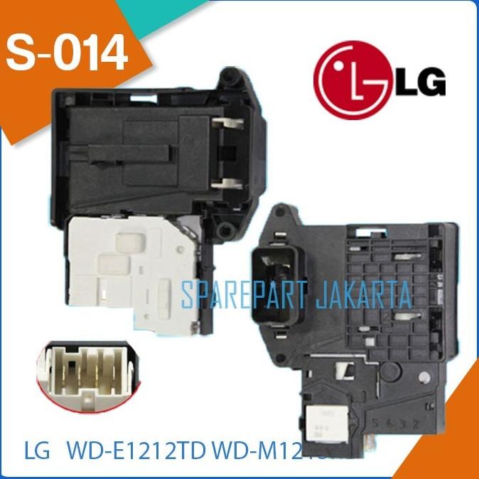 สวิตช์ MESIN - สวิตช์ล็อคประตู ประตู LG เครื่องซักผ้าฝาหน้า WD-E12TD M1213RD