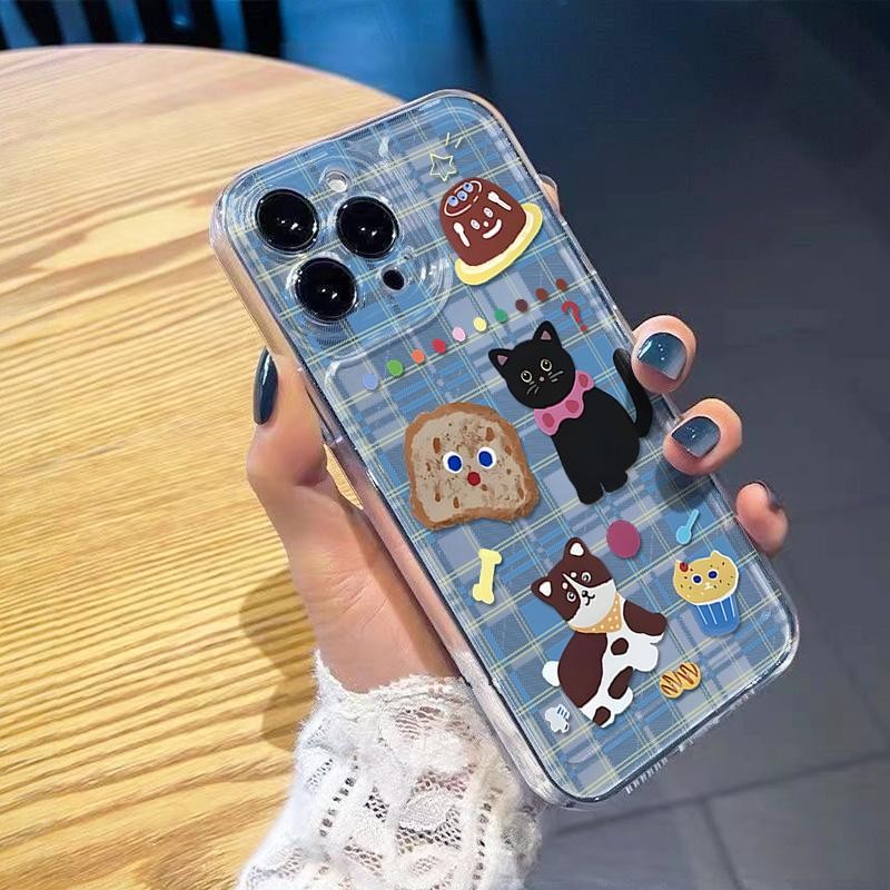 สาวน่ารักตารางแมวล่าสุด Soft Case Hp Oppo A6 A6x C85 Pro A6x Reno 15 5G C85 Pro NOTE 70 A5x A5i Pro 