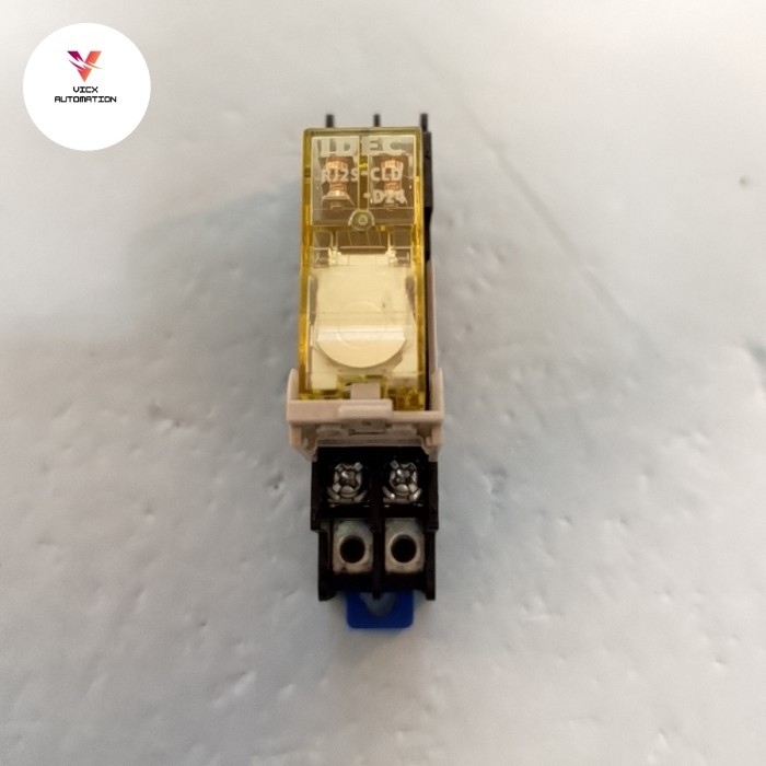 Idec Rj2S-Cld-D24 รีเลย์ + ซ็อกเก็ต Sj2S-05B 250V 8A เดิม