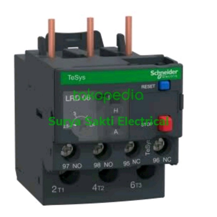Schneider Lc1D รีเลย์โอเวอร์โหลดความร้อน Lrd16