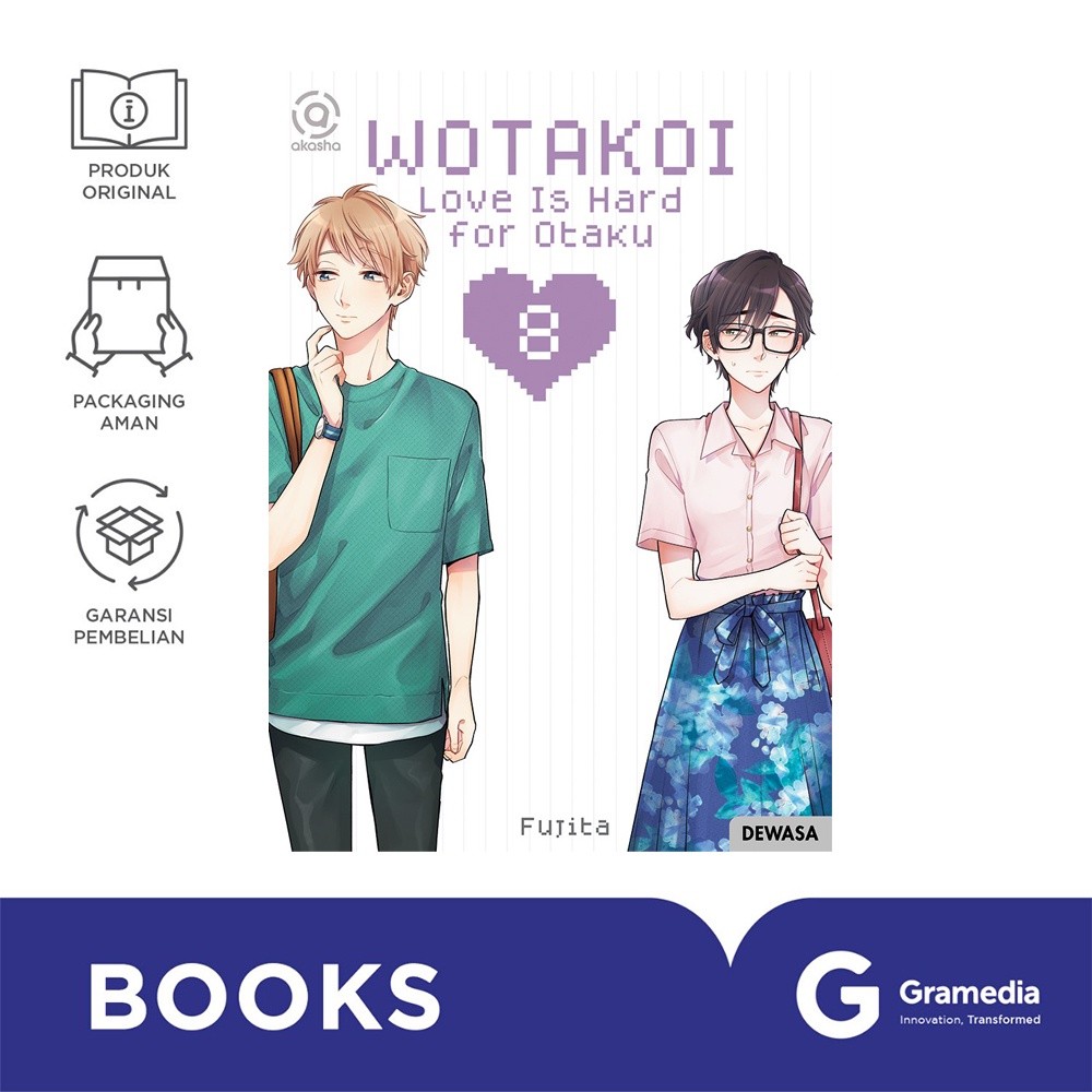 AKASHA : Wotakoi : Love is Hard for Otaku 08 (FUJITA)