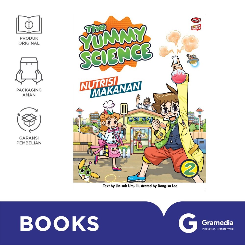 Smart Comic: The Yummy Science 02 โภชนาการอาหาร