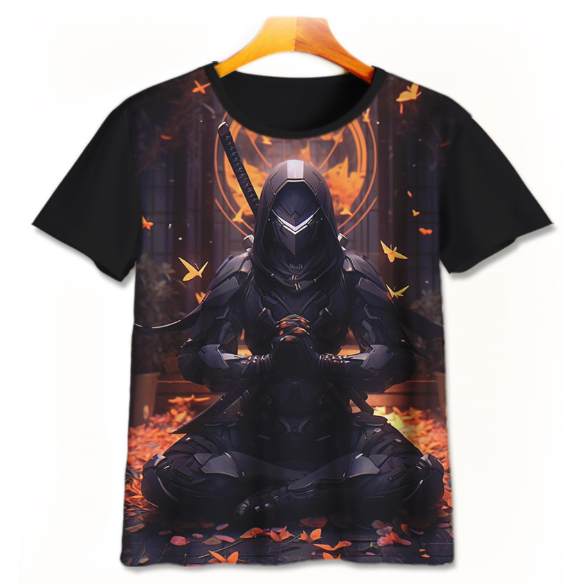 Ninja Kamui อะนิเมะเสื้อยืด NK-4-designWD ชายหญิงเสื้อยืดอายุ 1 - 12 ปี 3D ภาพยนตร์อะนิเมะเสื้อยืด |