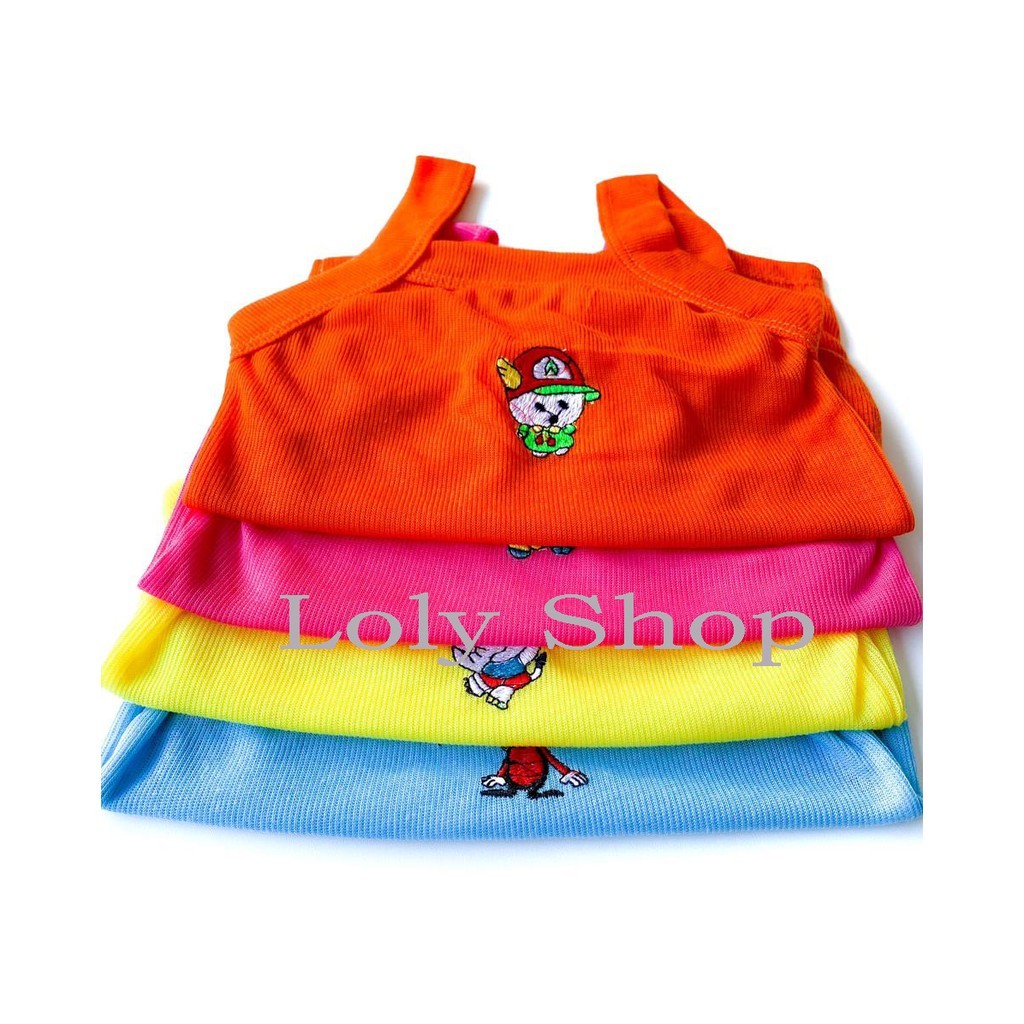 แผ่นดิสก์ 12 ชิ้นปักเสื้อกล้ามเด็กผู้หญิง / ขายส่งเสื้อกล้ามเด็ก