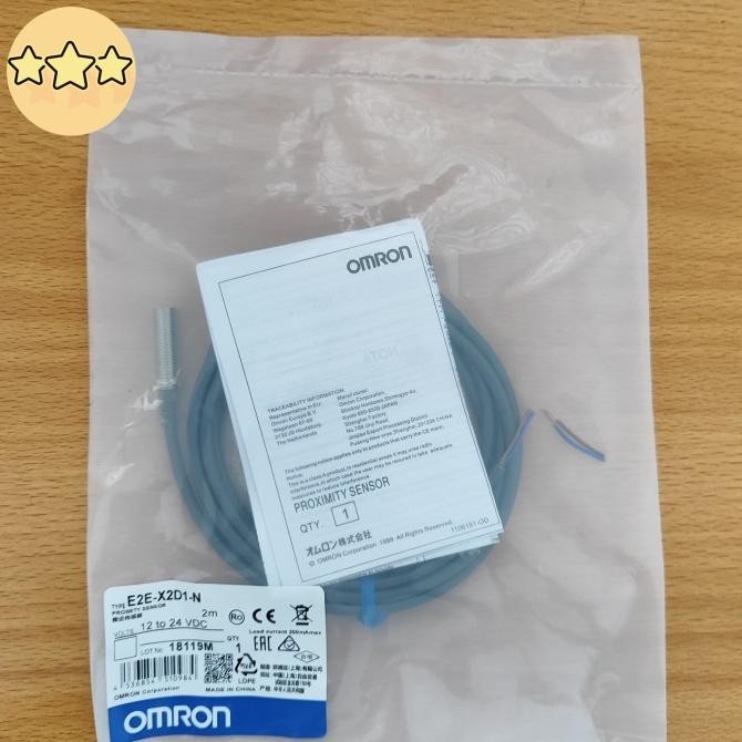Proximity SWITCH E2E-X2D1-N เซ็นเซอร์ Omron E2EX2D1N E2E X2D1 N PE70