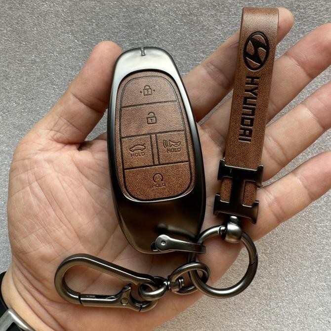METAL Case Cover Smartkey Remote Key Case สําหรับ HYUNDAI IONIQ 5 Car