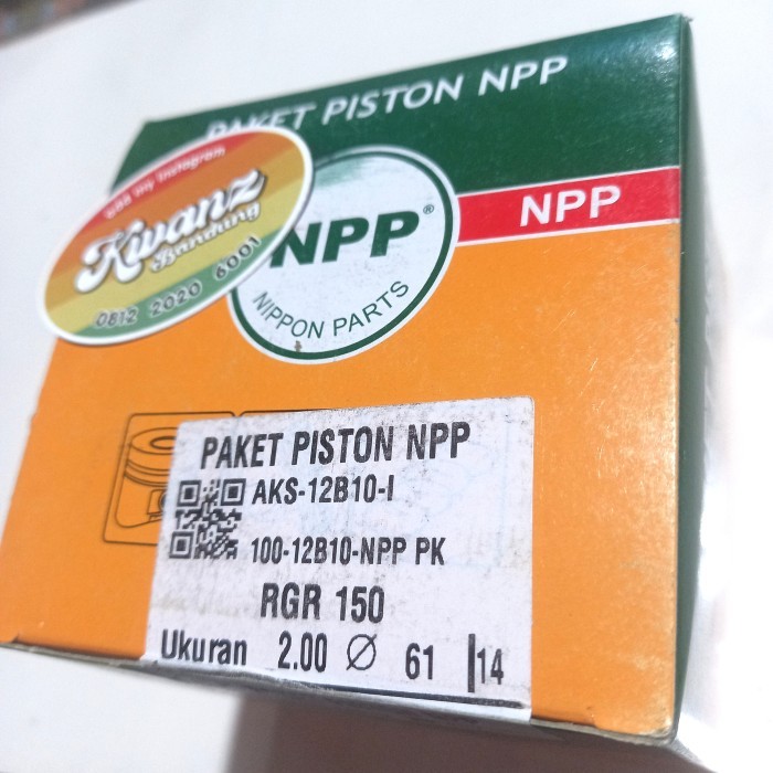 Seher Kit Os 2.00 Rgr150 Npp Seher Os 2.00 Rgr150 ลูกสูบ Rgr150 ชุดลูกสูบ Rgr150 Seher Rgr Seher Rgr