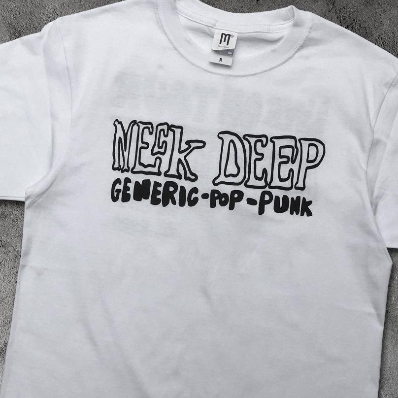 เสื้อยืดคอ Terviral Deep Generic Pop Punk Live On Tour Stfu