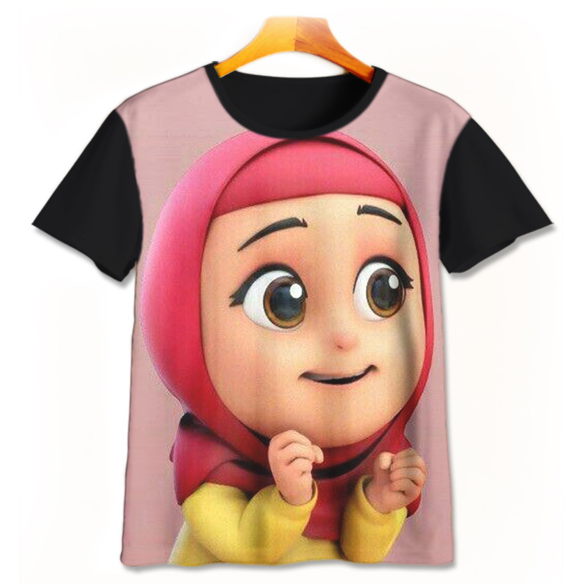 เสื้อยืดเด็กการ์ตูน 3D น่ารัก - เสื้อยืดพิมพ์ลายการ์ตูน Nussa Rara Nusara-6-designWD Limited Edition