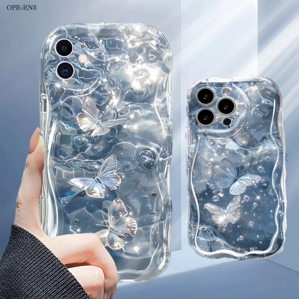 ปลอก Hp Untuk OPPO Reno 13F 11 11F 10 8 8T 7 7Z 8Z 6 5 5F 4F R15 R17 Pro 4G 5G Soft Kesing เคสโทรศัพ