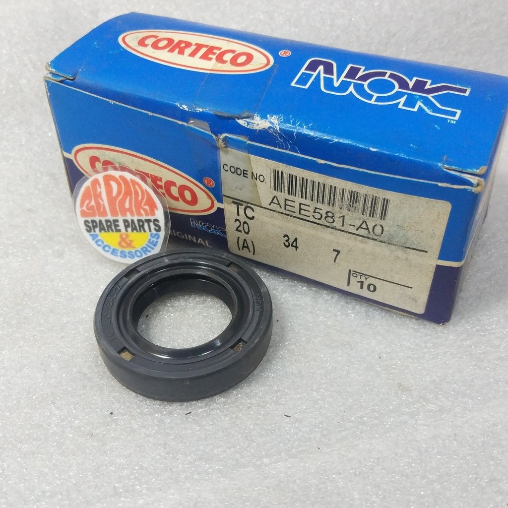 Sil 20 34 7 NOK ซีลเกียร์ด้านหน้า CB GL TIGER 90Z S90 สินค้าจํากัด Rare Item Classic Motorcycle อะไห