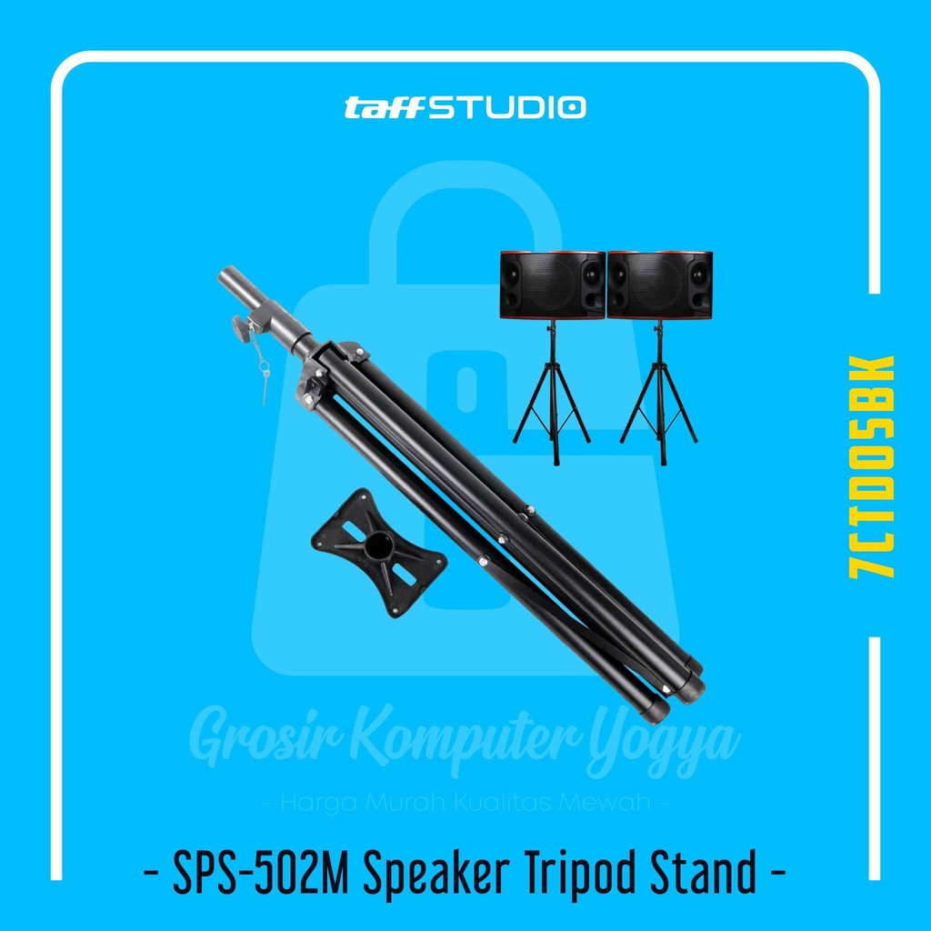 TaffiSTUDIO SPS-502M 8-15 นิ้ว 1.8M ลําโพงระบบเสียงชั้นขาตั้งกล้อง