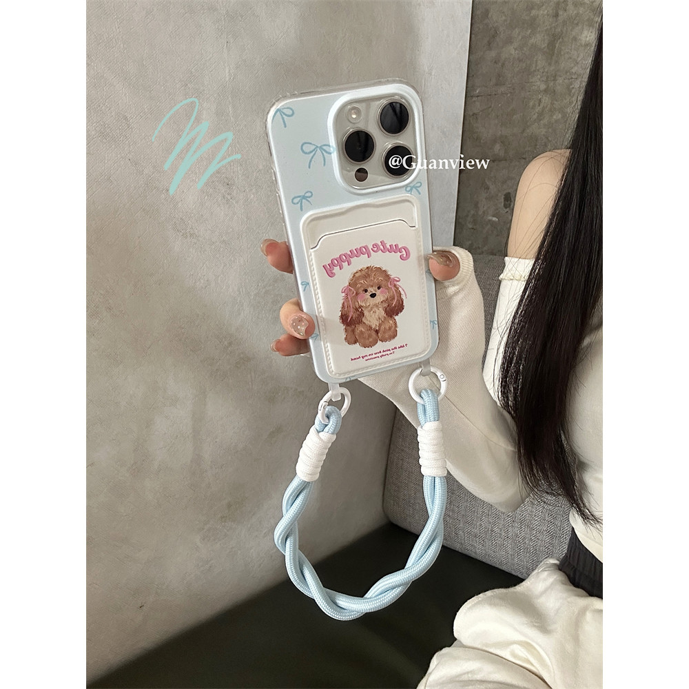 Aesthetic Premium Butterfly Tie Card Holder น่ารักกรณี Hp Samsung Note 15 Pro 15 Pro 12 5G 13C A3 หม