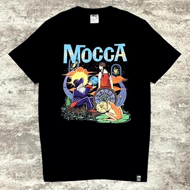 ล่าสุด Mocca Easy Like 123 เสื้อยืด Black สินค้าต้นฉบับ Ppo1 Df7