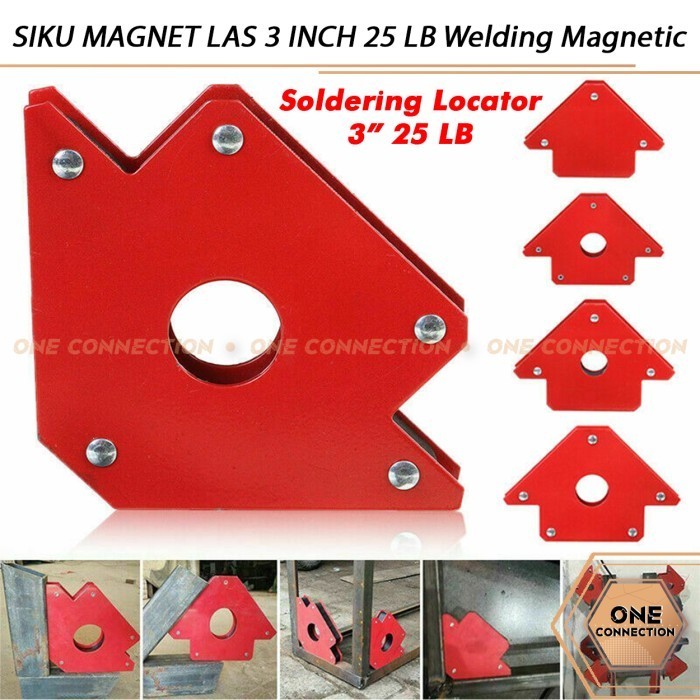SIKU 3 นิ้ว MAGNETIC WELDING ELbow 25 LB 25 LBS / WELDING MAGNETIC HOLDER 3" 25LBS