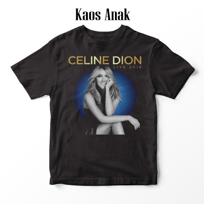 CELINE DION DISTRO ADULT AND CHILDRENS เสื้อยืด 003