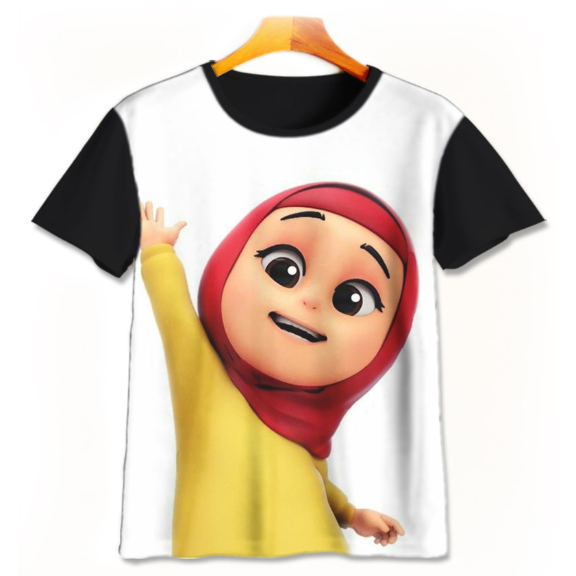 เสื้อยืดเด็กการ์ตูน 3D น่ารัก - เสื้อยืดพิมพ์ลายการ์ตูน Nussa Rara Nusara-2-designWD Limited Edition