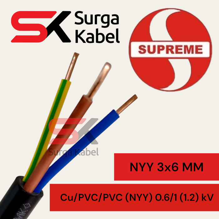 BEST NYY CABLE 3x6 mm SUPREME CABLE