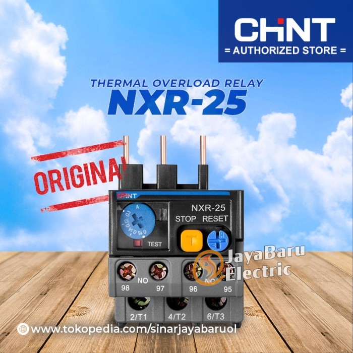 ใหม่ล่าสุด รีเลย์โอเวอร์โหลดความร้อน CHINT NXR-25 NXR25