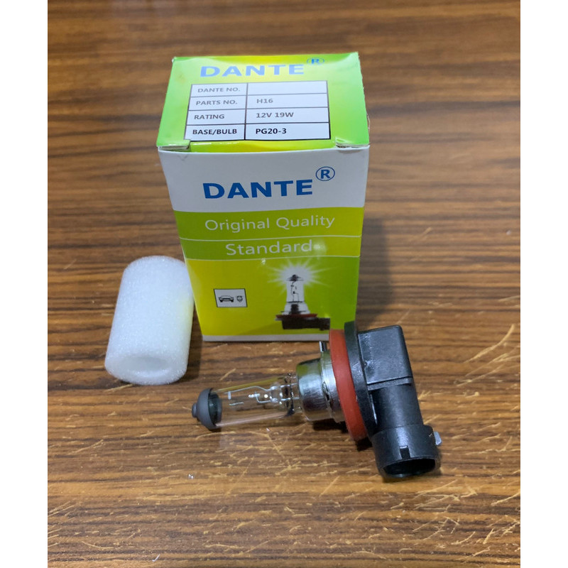 GranMax 2007-H16 12v 19W หลอดไฟหมอก Dante