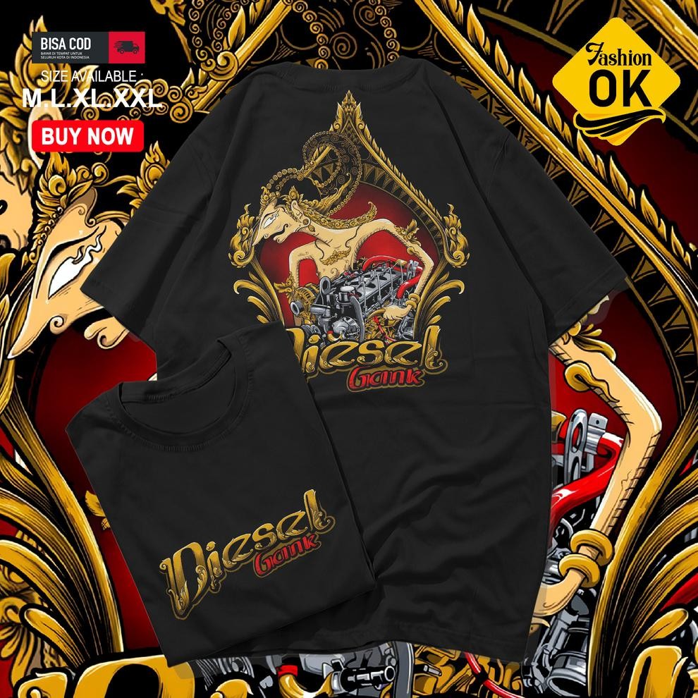 Diesel Gank Diesel เสื้อยืด Jmd Power Diesel Wisanggeni Vol 2