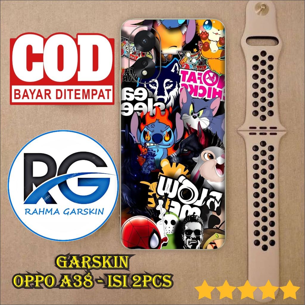 Oppo A38 Vynyl Wrap Sticker Garskin Case Custom Order