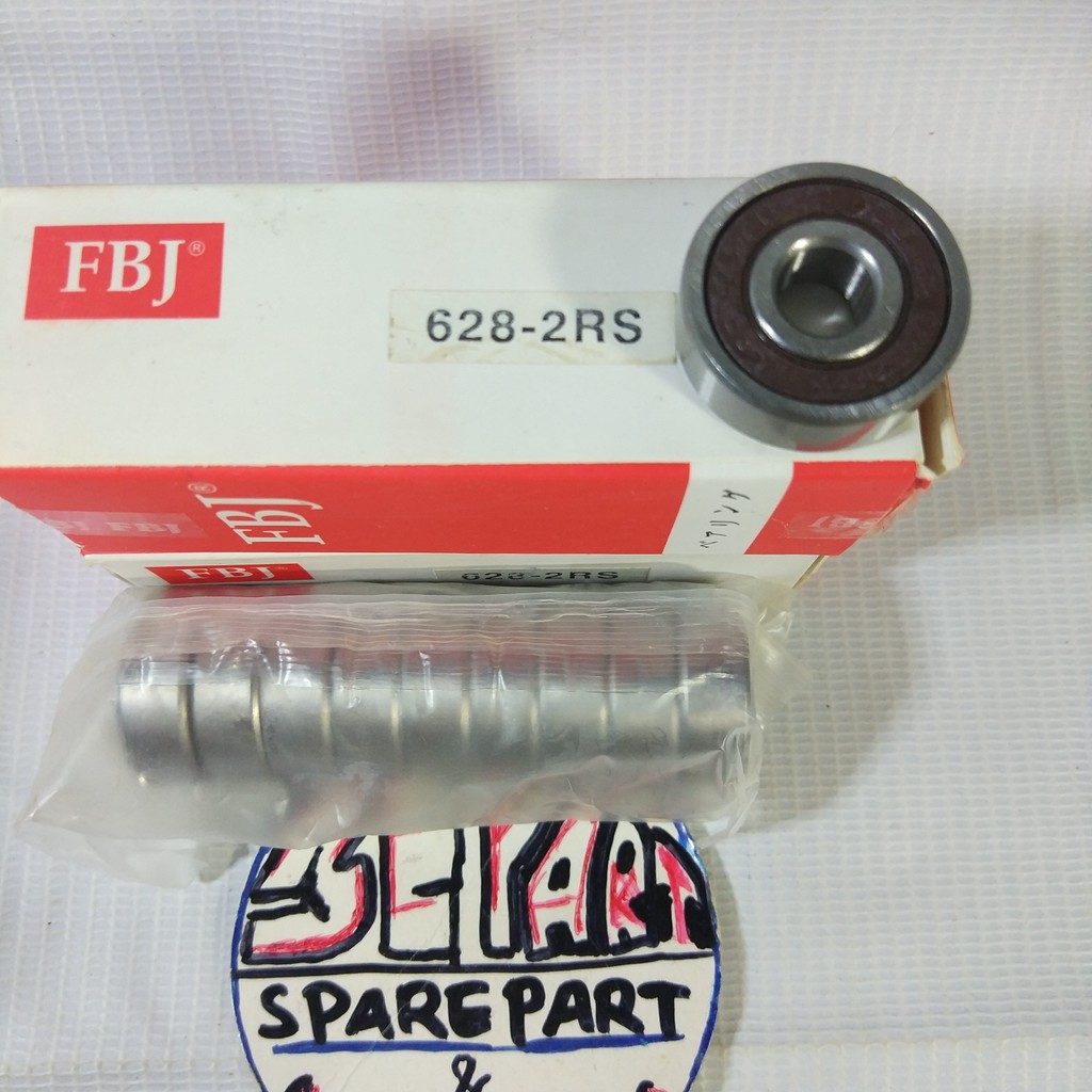 Bearing 628-2RS FBJ Laher 628-2RS ยางหุ้ม FBJ Limited Item Rare Item Classic Motorcycle อะไหล่