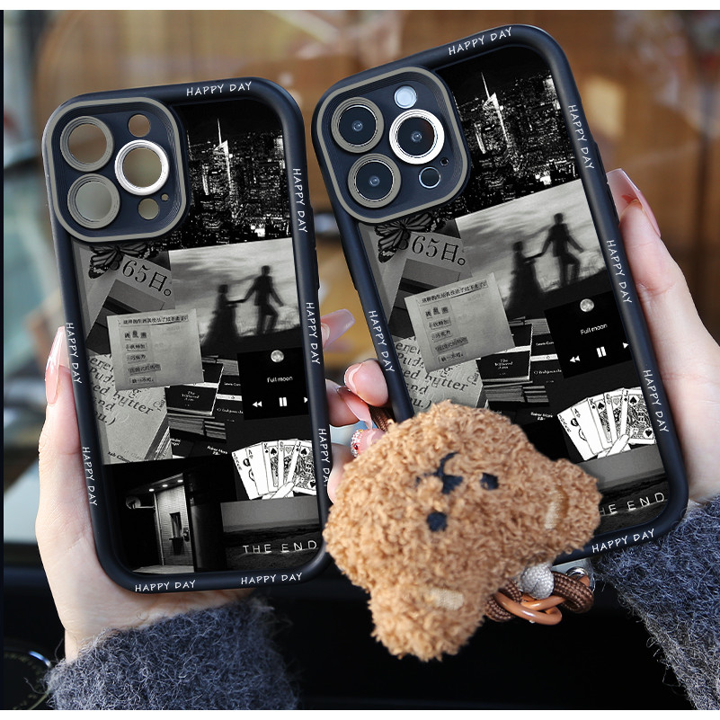 บทคัดย่อ Art สายคล้อง Lanyard Soft Casing Hp Samsung A35 A55 A54 5G S24 Fe Galaxy A16 A06 A15 A52 A5