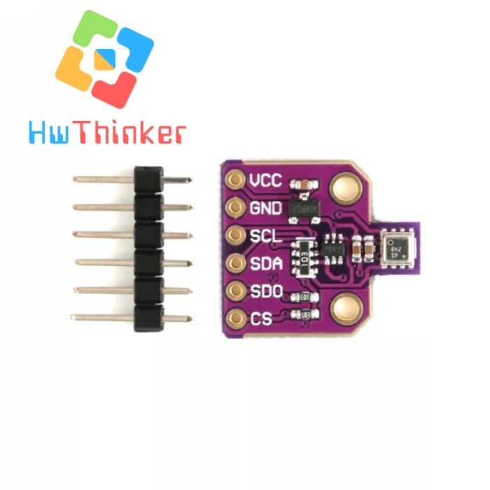 Bme680 Temperature Humidity Pressure & โมดูลเซ็นเซอร์แก๊สคุณภาพอากาศ
