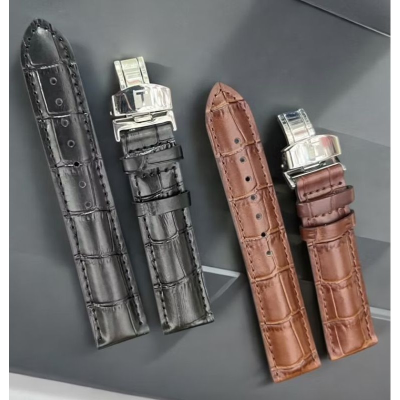 Ready Tisot Strap สายนาฬิกา Tisot ขนาด 19mm 20mm สายหนัง Tisot