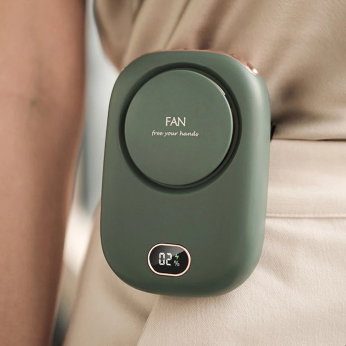 Fendarishope พัดลมคล้องคอพกพา 2000Mah - Dq203