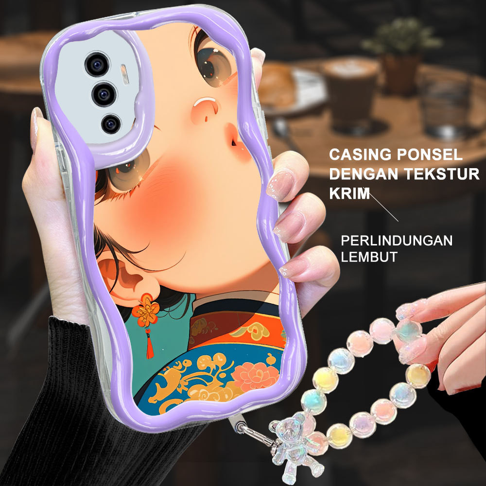 ดวงRealme Q U1 2 Pro 5 Pro 5i 5S 6i C31 C33 C35 C53 C55 C67 4G C65 5G Q3I Q3 5G K9Xเคสโทรศัพท์Surpri