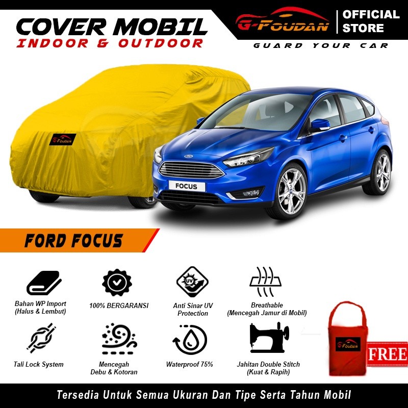 ฝาครอบตัวถังรถ Ford Focus / ผ้าคลุมรถ Ford Focus / ผ้าคลุมรถ Ford Focus ทุกรุ่น