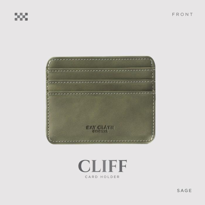 Ray Clyn - Cliff Card Holder Sage / Card Wallet