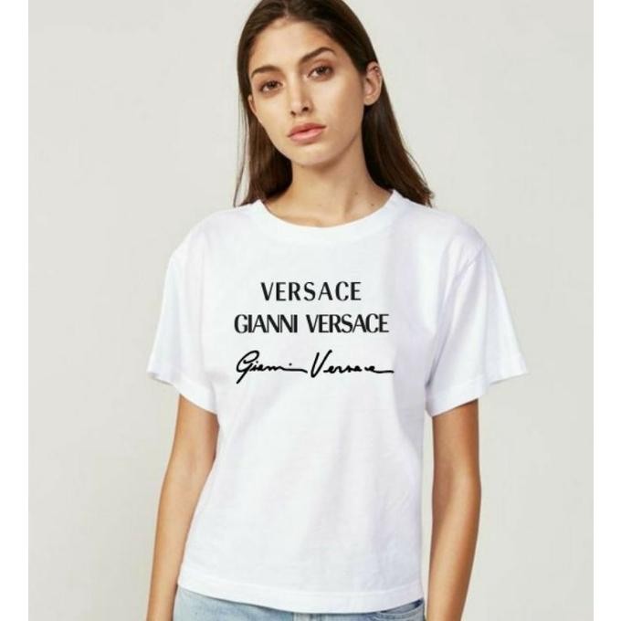 เสื้อยืดพรีเมี่ยมนําเข้าแบรนด์ Versace Gianni Versace