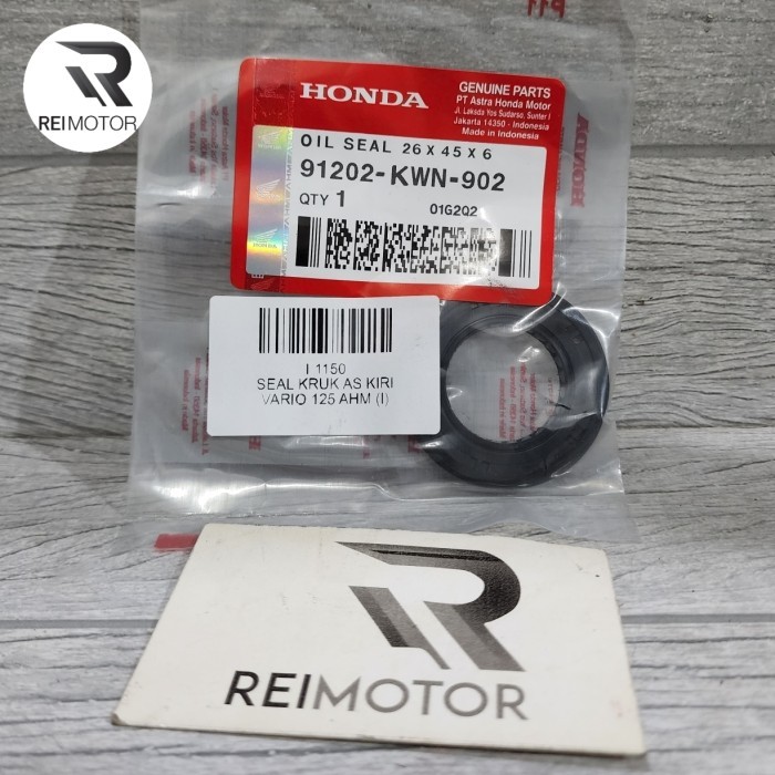 LEFT CRANK SEAL VARIO 125 150 OLD LED 91202-KWN-901 OEM A++