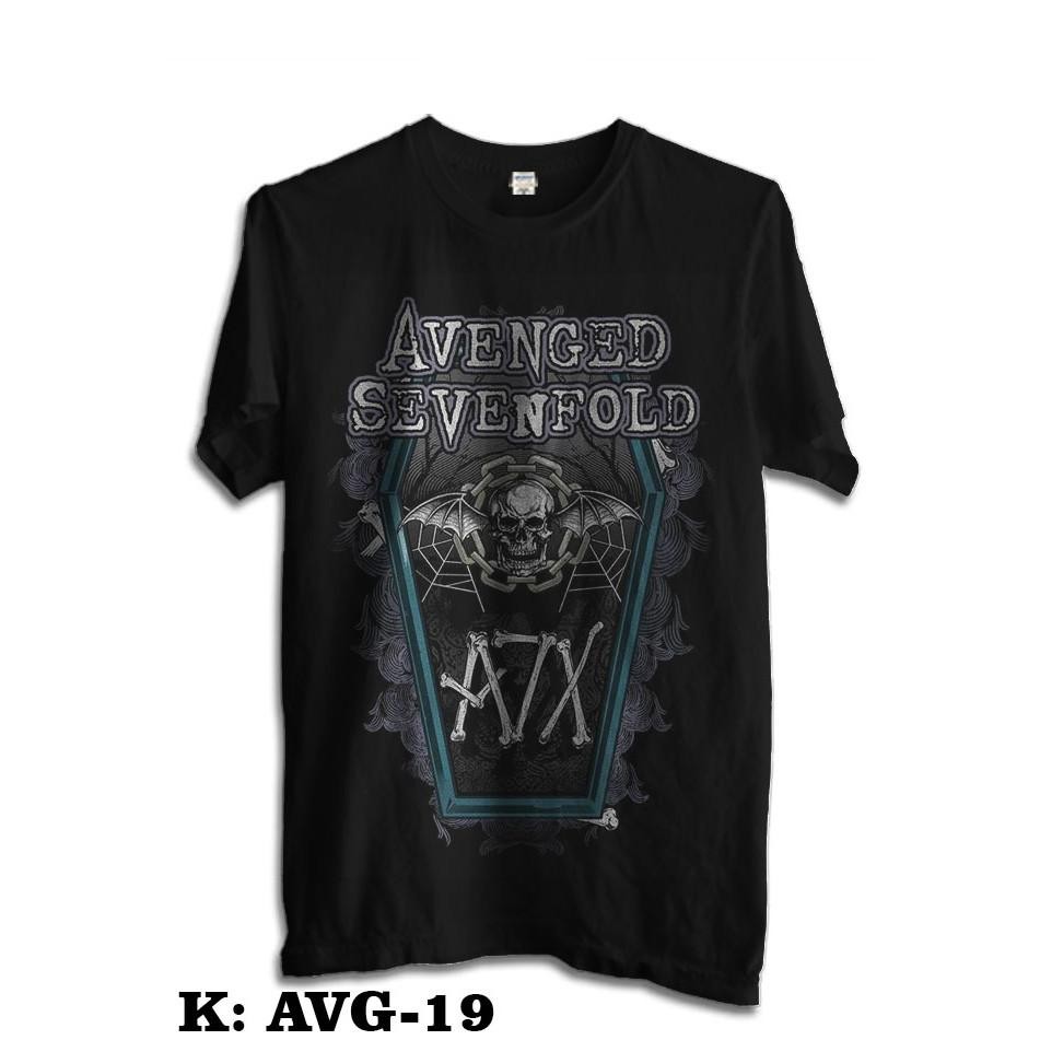เสื้อยืด Avenged Sevennfold Rock Music Avg