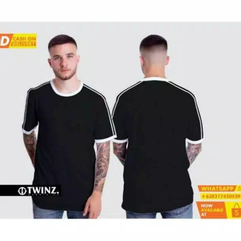 Ringer T-Shirt Ringer Tee Plain Premium T-Shirt Ringer Tee Men