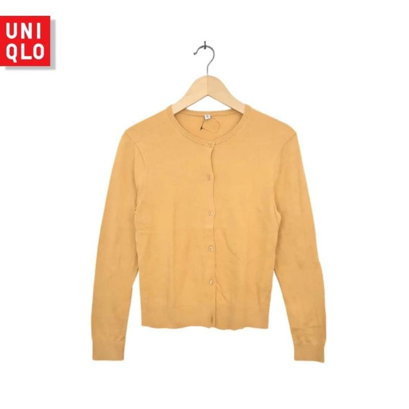 Uniqlo Orens Basic คาร์ดิแกน O-Neck (CODE: B44 -05)